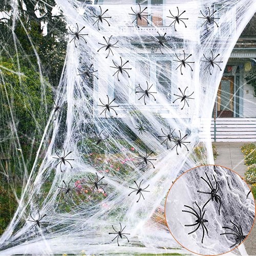 Spider web spiders 40g - spiders,