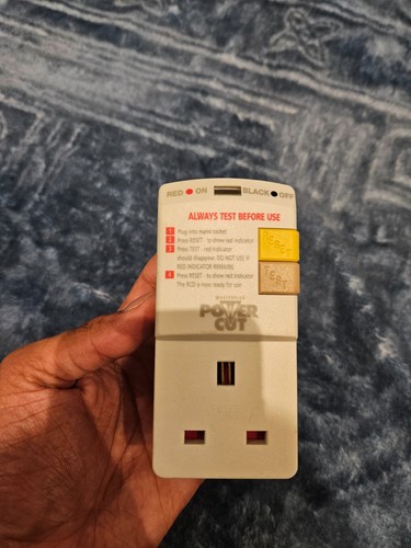 Masterplug power cut - power, safety