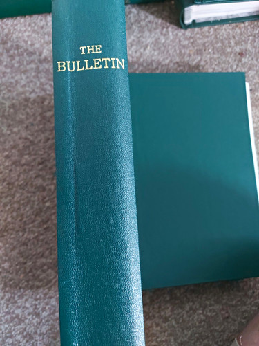 The bulletin hardcover - hardcover, bound