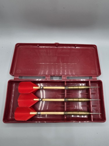 Vintage silvertrim dart set - vintage,