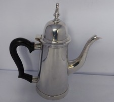 Domed Silver Plated Art Deco