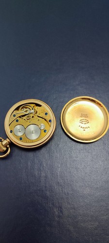 Vintage gold pocket watch - gold, by