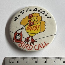 Collectible Pin Badge Bird Call Buzby BT British Telecom