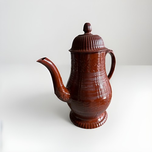 Antique english redware engine - antique,