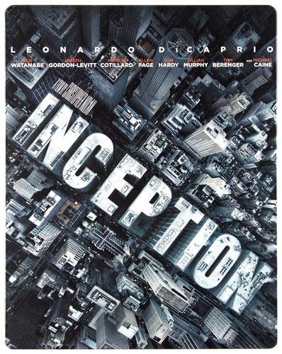 Inception blu ray steelbook - inception,