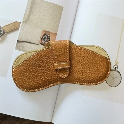 Soft leather glasses case - glasses, |