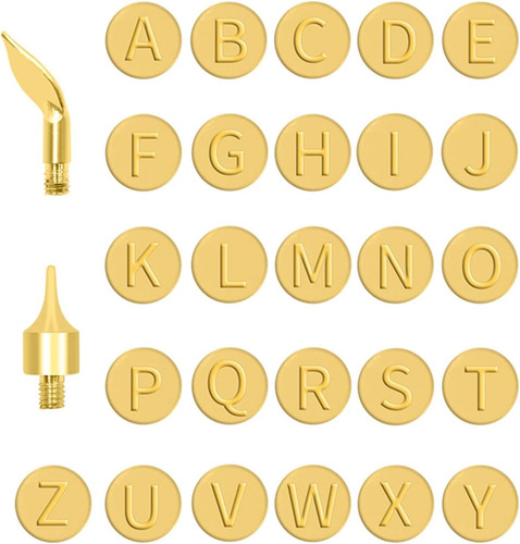 Letter wood burning - wood, kit
