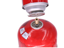 Gas bottles canister transfer - bottles,