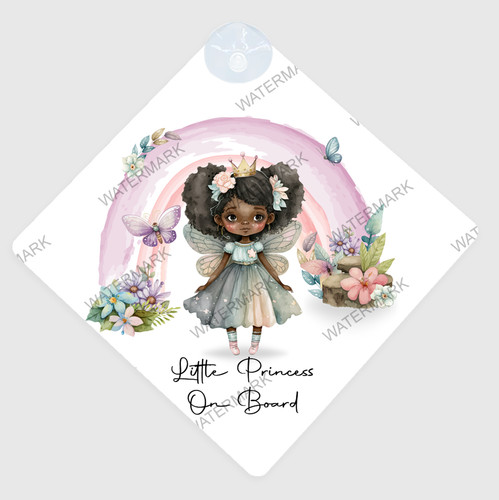Fairy pixie car sign - pixie,