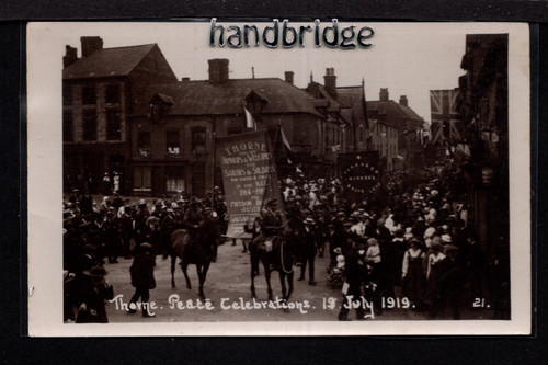 Thorne peace celebrations - thorne,