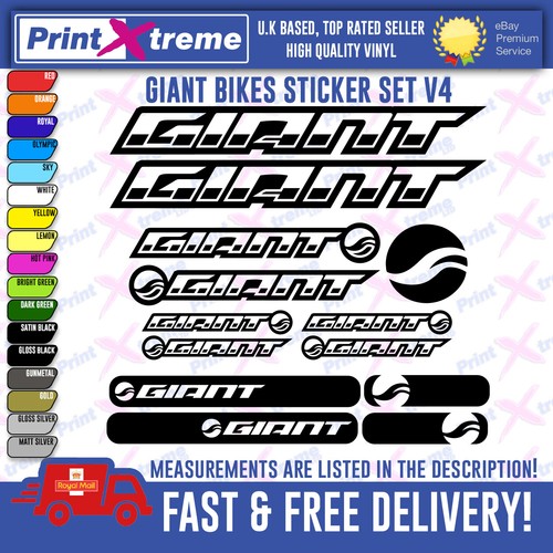 Giant bikes generic vinyl - bikes,