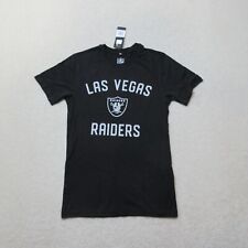 Los Angeles Raiders T-Shirt Adults XS Black NFL American Football Casual NWT