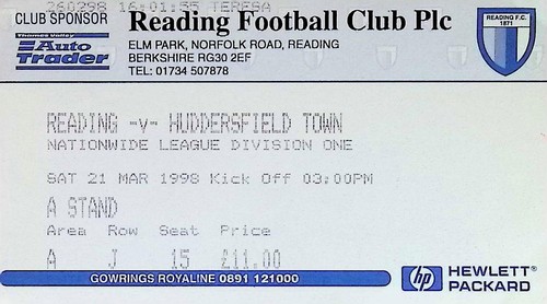 Reading huddersfield town - reading,