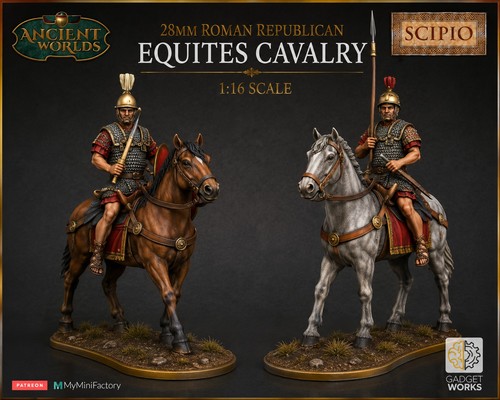 Scale pair of roman - 1:16,