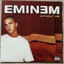 Eminem Without Me 12" Vinyl Single Hip Hop Rap 2002 Aftermath