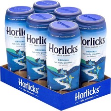 HORLICKS ORIGINAL MALTED MILK 400g (PACK OF 6) BBD 2027