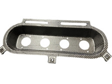 Jenvey Dished Carbon Airbox Backplate (45mm) - Pre drilled holes ITB/Carbs Zetec