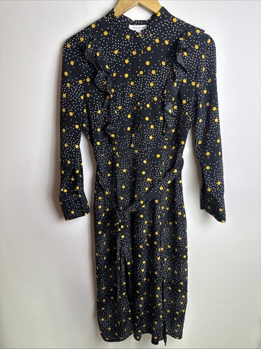 Topshop petite polka dot - polka, midi