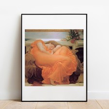 Art print Leighton Flaming June giclee poster gallery wall art picture