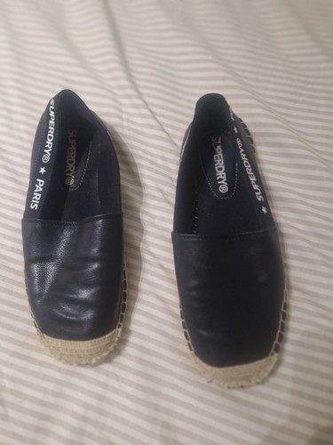 Ladies black size - uk5, superdry