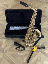Arbiter Pro Sound London Alto Saxophone & Yamaha 5C mouthpiece Serviced plays A1