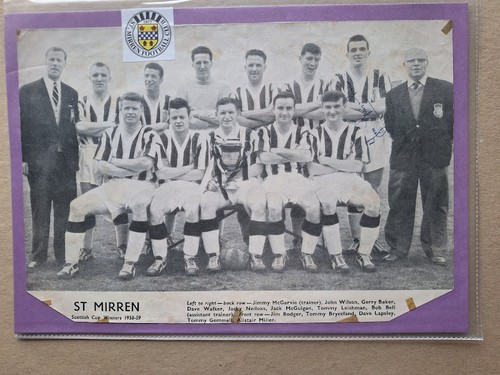 Mirren 1959 scottish cup - st.mirren,