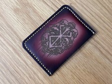 Leather Handcrafted Card Wallet 