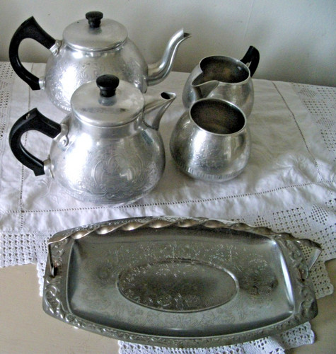 Retro aluminium tea - retro,