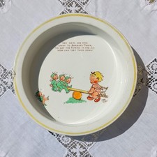 Vintage Shelley Mabel Lucie Attwell Baby’s Bowl / Dish 1920s