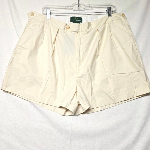 Fred perry pleated shorts mens - fred,