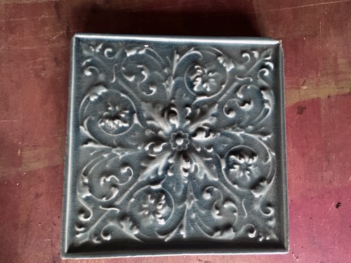 Antique blue tiles 14 - ,