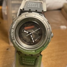 Swatch Snowpass Scuba 200 Box And Papers 1990’s