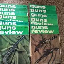 Guns Review Magazines 1977 (12 months)