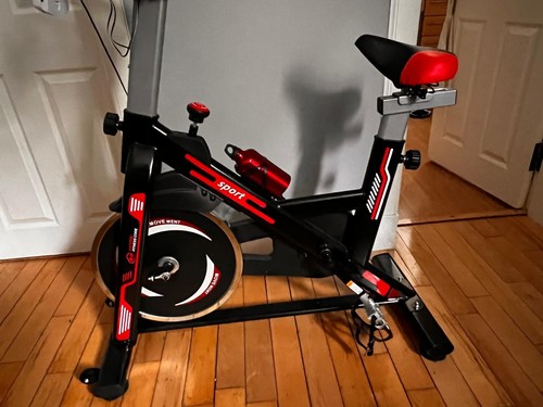 Stationary exercise bike - bike, d1