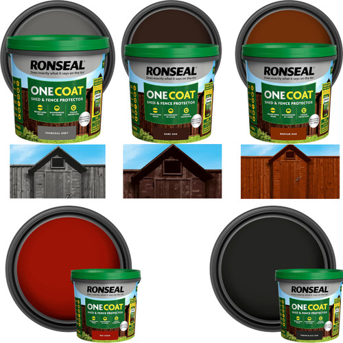 Ronseal one coat shed - shed, fence
