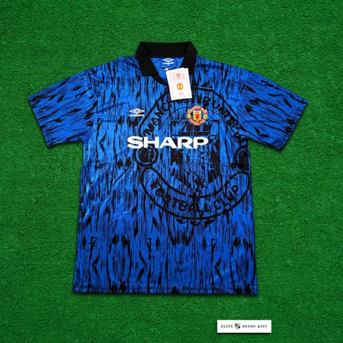 Retro man united - 1992/93, blue