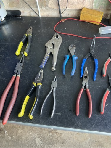 Massive job lot pliers irwin - lot,