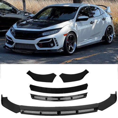 Black front bumper lip - bumper,