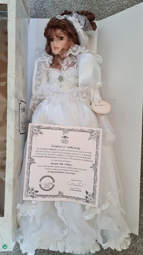 Bride leonardo porcelain doll - leonardo,