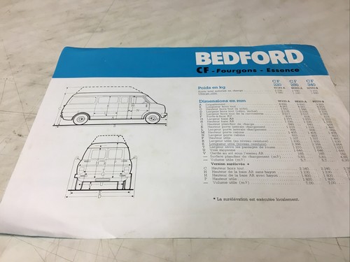 Bedford van cf220 - cf220, cf340
