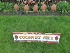 Coconut shy galvanised - coconut,
