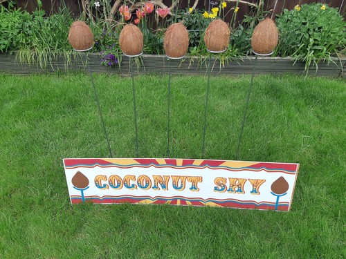 Coconut shy galvanised - coconut,
