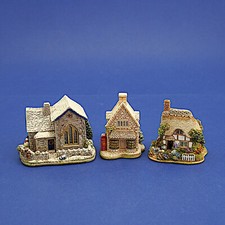 Three Vintage Lilliput Lane