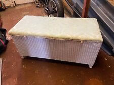 Vintage Lloyd Loom Blanket Box