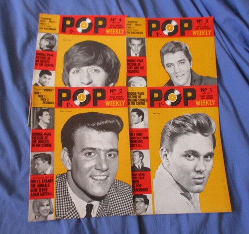 Vintage magazines pop - 4, 'pop