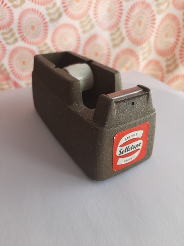 Vintage sellotape cast iron - sellotape,