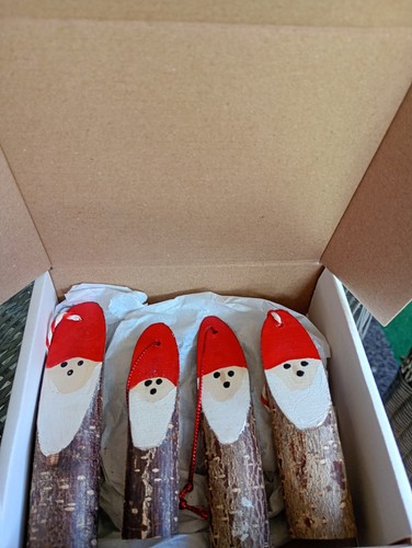 Father christmas wooden - father,