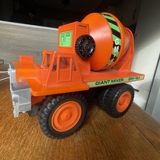 Vintage Retro Not Tonka KY GIANT CEMENT GIANT MIXER GM-193 Working Back Rotates