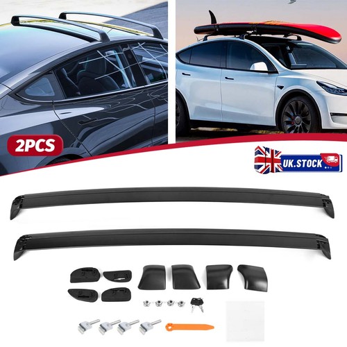 Aluminum black luggage roof - black,