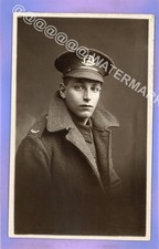 WW1 WAR YOUNG NORFOLK REGIMENT ARMY SOLDIER MILITARY RP REAL PHOTO POSTCARD